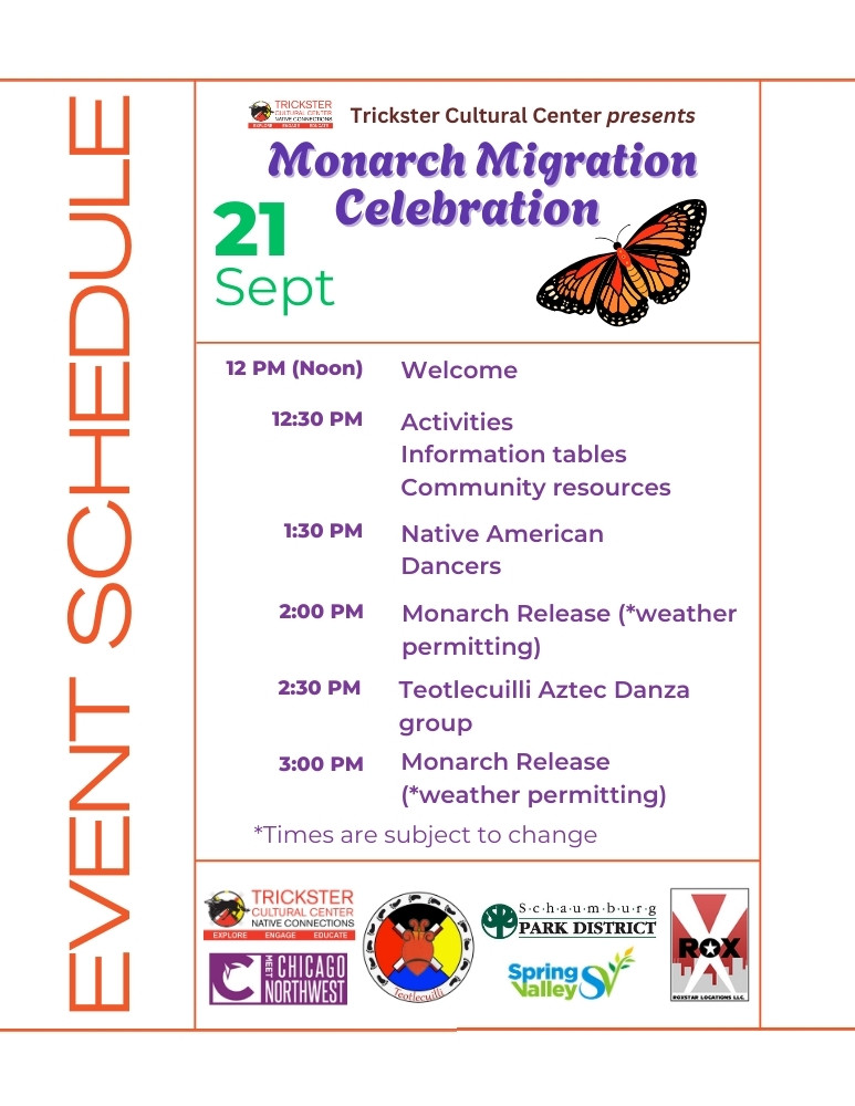 2025 Monarch Migration Schedule
