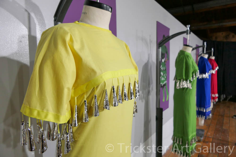 Jingle dress exhibit