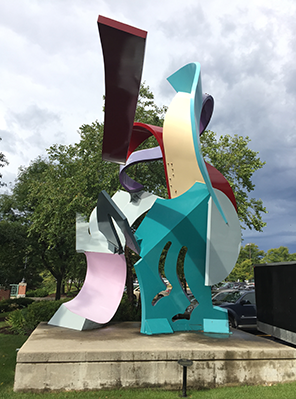 Splash statue